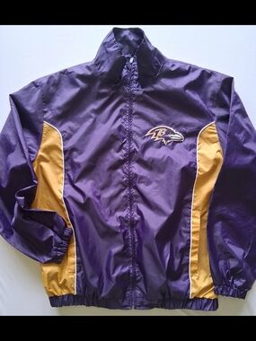 NFL Baltimore Ravens XL Lightweight Windbreaker